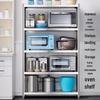 Carbon Steel 4-Layer Kitchen Storage Rack