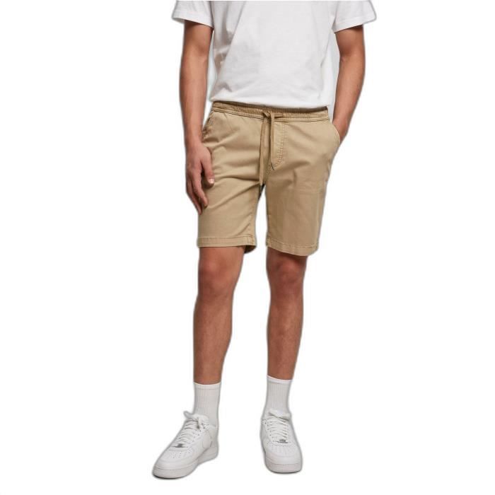 Short de jogging - Urban Classics - Stretch - Beige - Homme - Multisport
