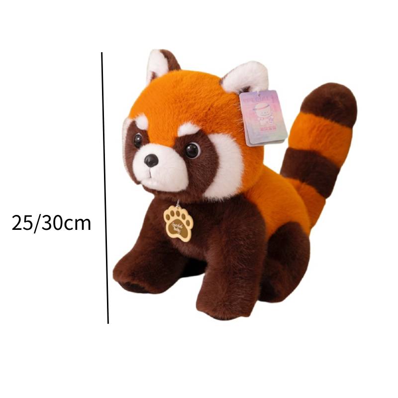 

Fulgens Ailurus Plush Toy Pp Cotton Fill Stuffed Animal Kids Realistic Gift Standing 25cm/9.84in