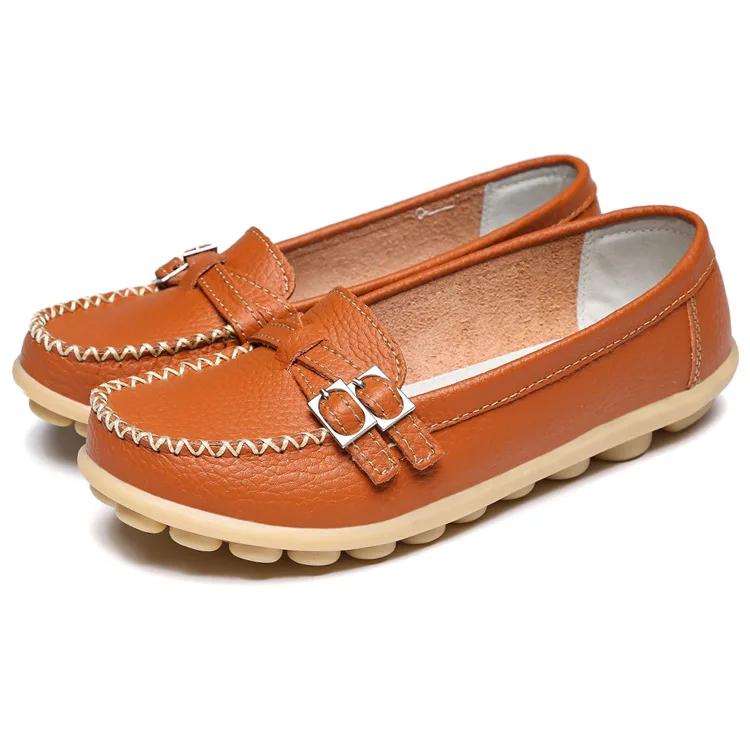 Fashion Spring and Summer Hollow Flat Mother Shoes Women Casual Shoes Simple White Wear-resistant Women  Sneakers