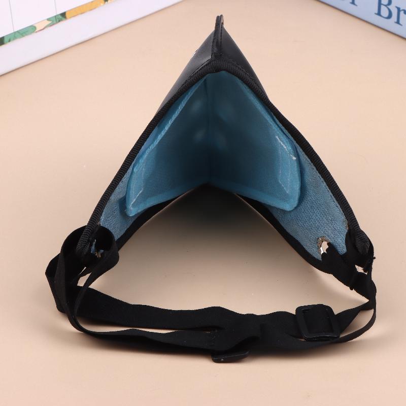 Motorrad Retro Maske PU Leder Vintage Reitmaske Schwarz Braun Punk Stil Für Outdoor Masken