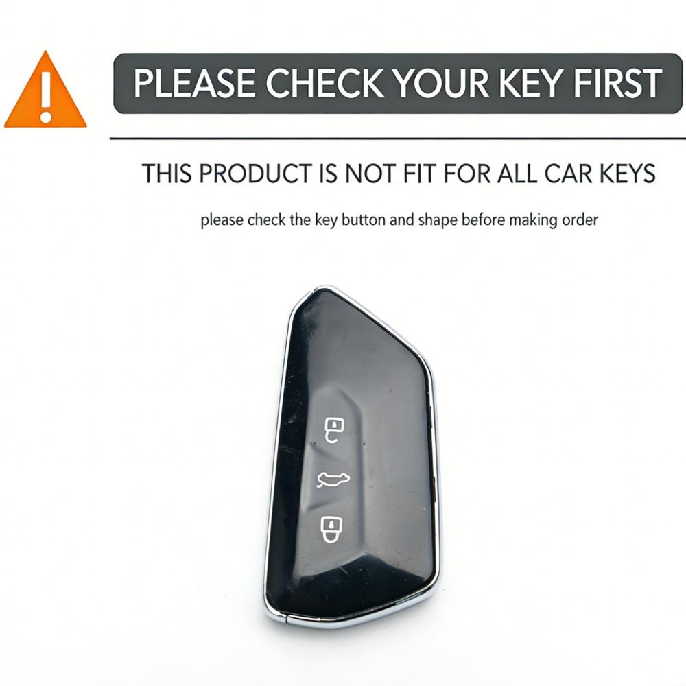 3 Buttons Car Key Case Fob Cover For Vw Volkswagen Golf 8 Mk8 Mk4 Gti Gtd R Id3 Id4 Mk4 Skoda Cupra Formentor Tarraco