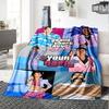 Gta Personalized Name Blanket Multi-purpose Personalized Blanket Soft Warm Cozy Perfect for Livingroom Office Picnics Chair for All Occasions