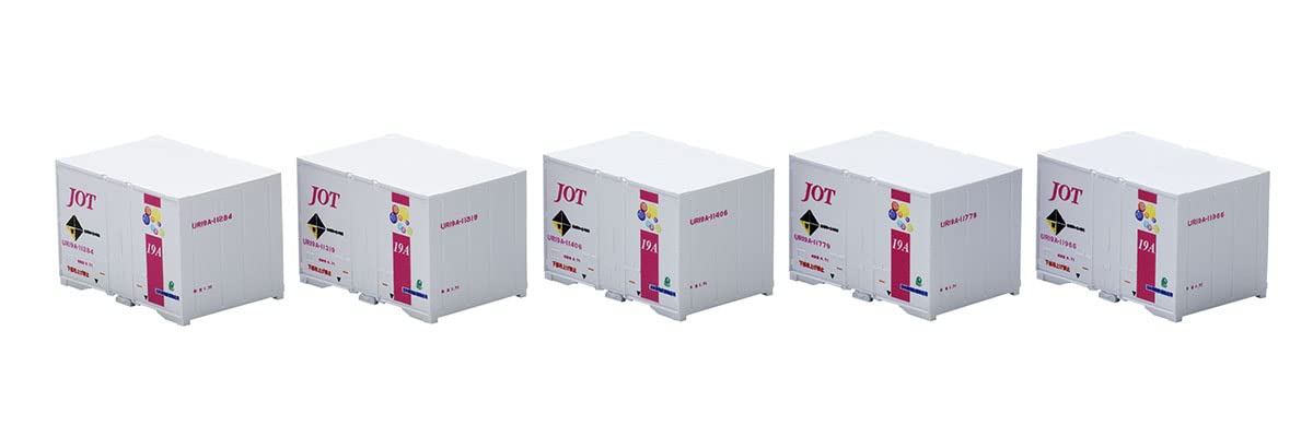 

TOMIX N gauge частный контейнер типа UR19A-10000 Japan Oil Transportation, розовый, 5 штук 3176 Железнодорожные модельные принадлежности