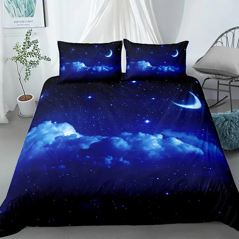 Stars Duvet Cover Set, Fashion Bedding Set, Soft Comfortable Breathable Duvet Cover, For Bedroom Guest Room Decor