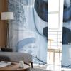 Panda Forest Funny Tulle Window Curtain for Livingroom Printed Sheer Curtain Home Decor Window Panels Chiffon Drapes