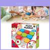 Kolorowa Gra Puzzle Hokej na Lodzie Dla Dzieci Do Zabawy Rodzinnej w Pomieszczeniu Z Interaktywnymi i Poznawczymi Funkcjami