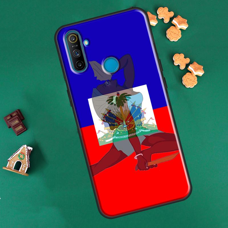 Haiti Haitian Flag For OPPO Realme GT Neo 2 Master C21 8 Pro 8i 9i Case For OnePlus 9 Pro 10 Pro 8T 9R Nord2