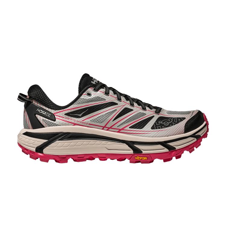

HOKA Mafate Speed 2 Galactic Grey Ruby Red Unisex Sneakers 1126851-GTCG 40.5