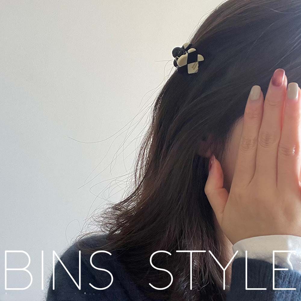 Small Hair Claw Korean Style Barrette Flower Hairpin Flower Hair Catch Clip Women Hair Accessories