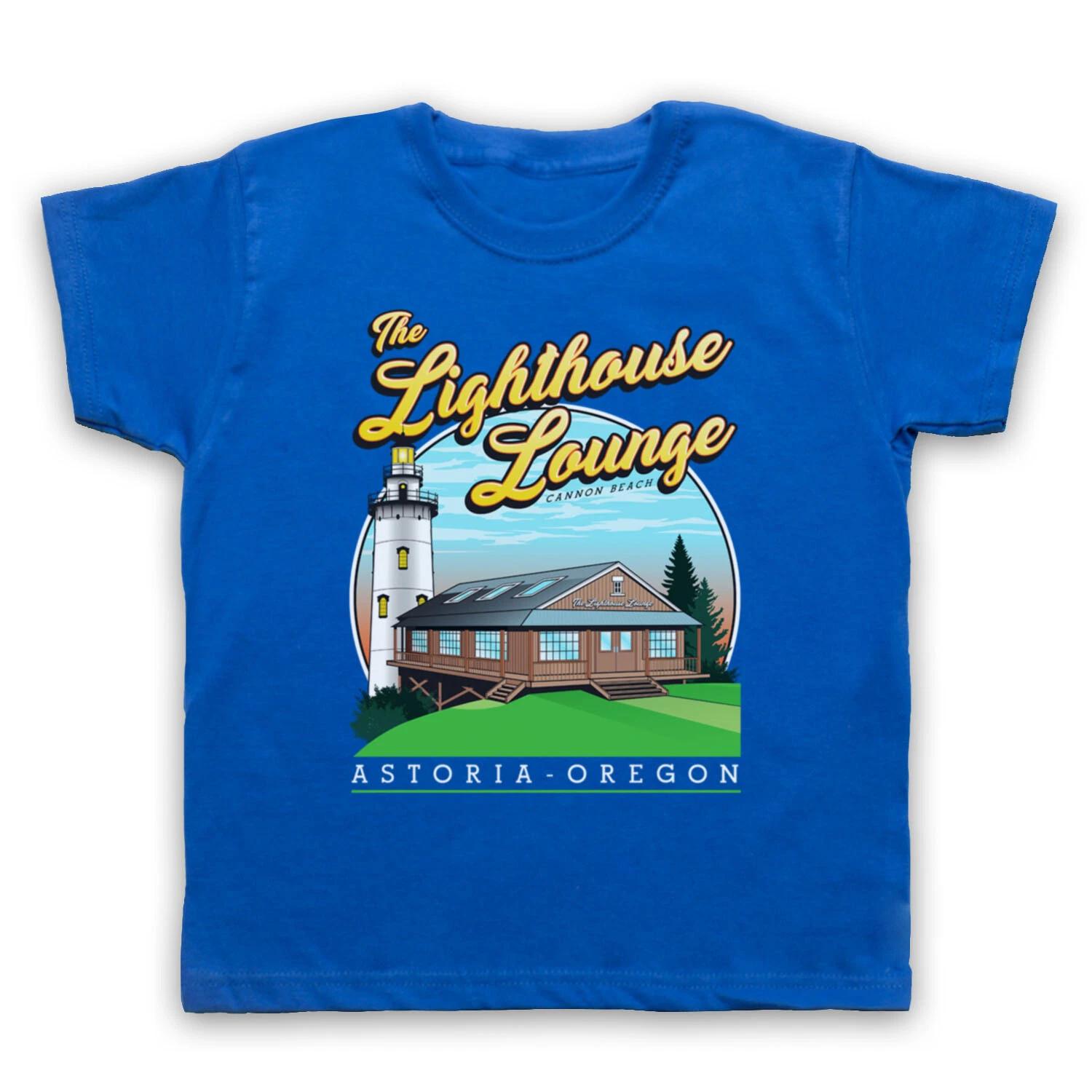 THE LIGHTHOUSE LOUNGE UNOFFICIAL ICONIC GOON DOCKS FILM KIDS CHILDS T-shirt 100