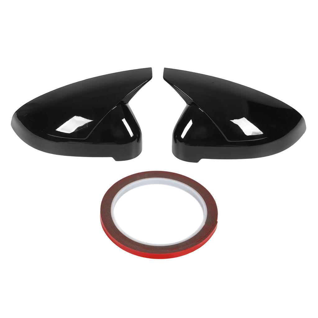 Left Right Door Mirror Cove Horn Side Wing Mirror Casings for S4 4 B9 2015‑2019