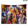 Anime Dragonball Wall Tapestry Aesthetic Wall Hanging Printed Fabric Blanket Decorative Tapestries for Bedroom Living Room Home Decor