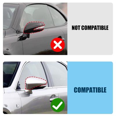 Carbon Fiber Mirror Cover - For Lexus IS RC 200/300/350/450 2014-2020 - M Horn Design