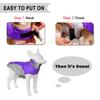 Warm Puppy Coat Thick Fleece Winter Jacket Clothes For Small Medium Dogs Cats Reflective Chihuahua Yorkie Costume Pet Outfits