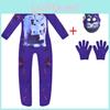 Sundrop Fnaf Pluszowy Miś Kostium Cosplay Body Kombinezon Maska Rękawica Na Dziecięcą Imprezę Halloweenową
