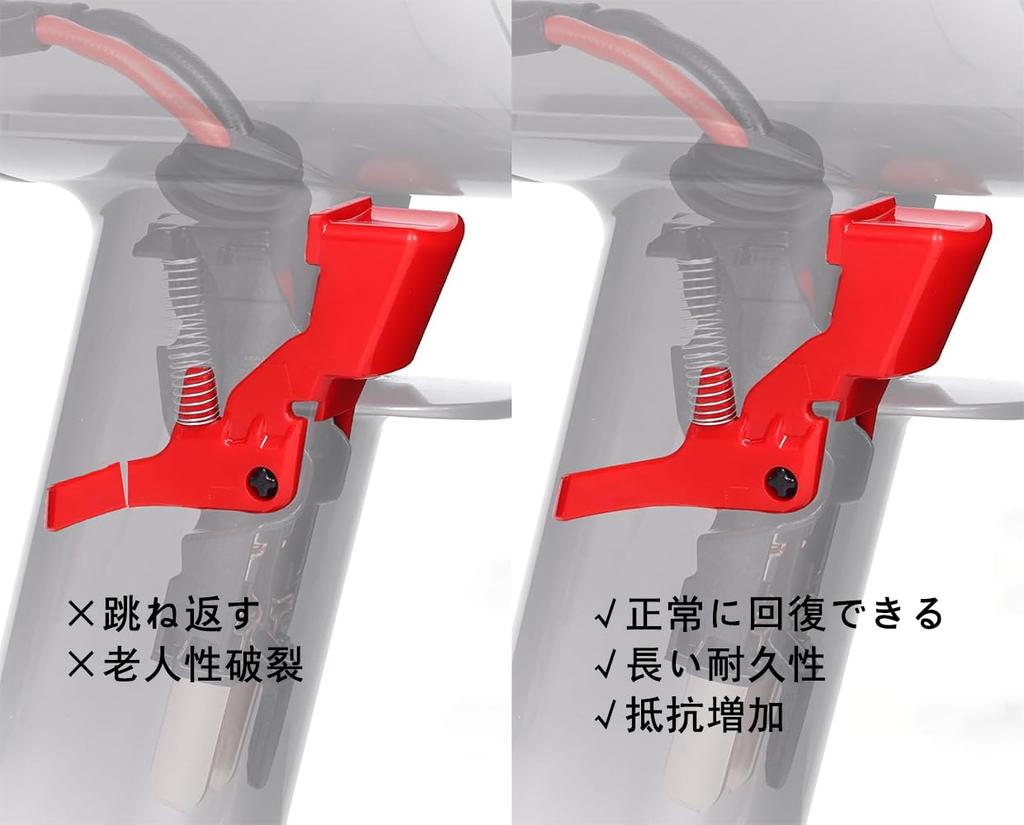 Powerful Red Power Button Lock Switch Trigger for Dyson and SV11 Vacuum Repair Accessory V7, V8, SV10, Cleaners,