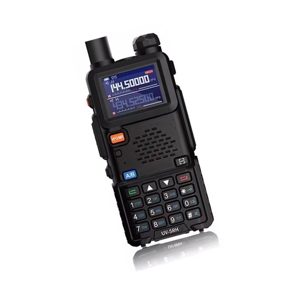UV5RH Walkie Talkie 10W High Power Output Long Range Communication 999 Channelsfor Outdoors Hotel Travel US Plug