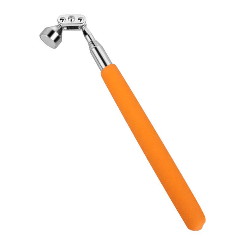 3.5 lb Steerable Telescopic Magnetic Pickup Tool with Square & Round Mirrors for Auto Repair