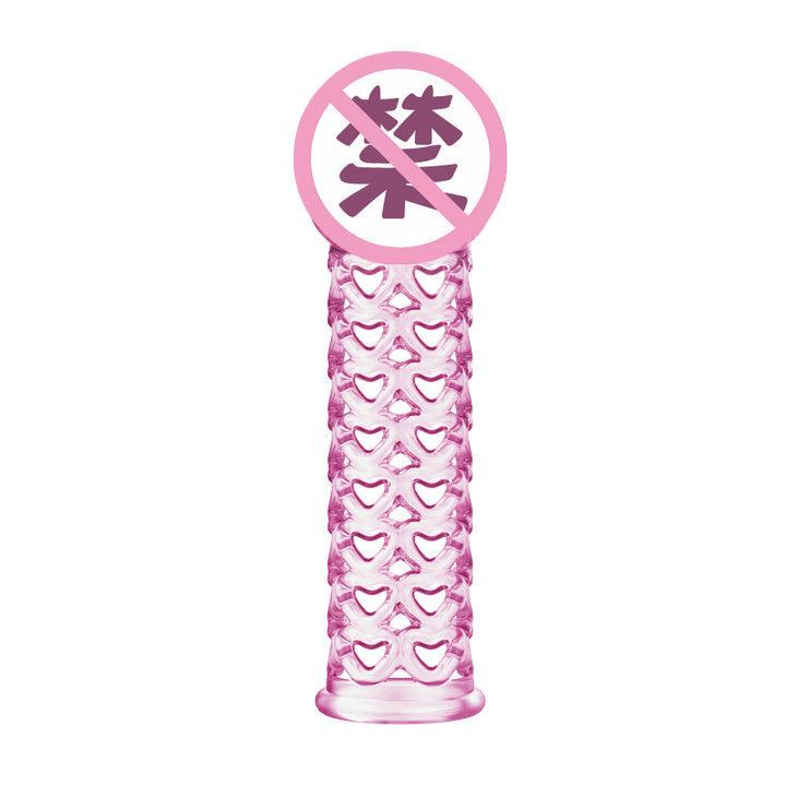 Crystal Dot Delay Condom Penis Sleeve Lasting Enlargement Sex product Spike Clitoris Delay Erection Aid Extend Toys for Man