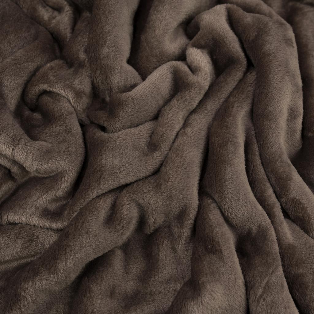 Brown Minky Fleece