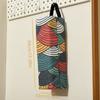Waste Bag Container Garbage Bag Holder Wall Hanging Large Capacity Pull Type Canvas Multipurpose Grocery Kitchen Supplies