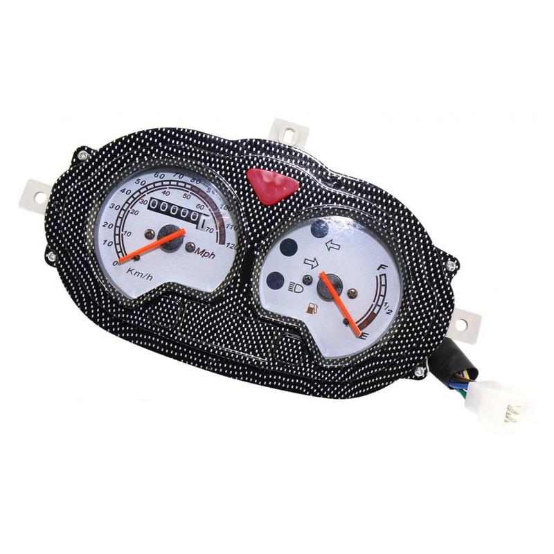 ATV Scooter Speedometer/Gas Gauge/Battery Level Gauge Assembly Mph & Kph for B05/08 CPI Popcoro Hussar Keeway Focus F-ACT Quad