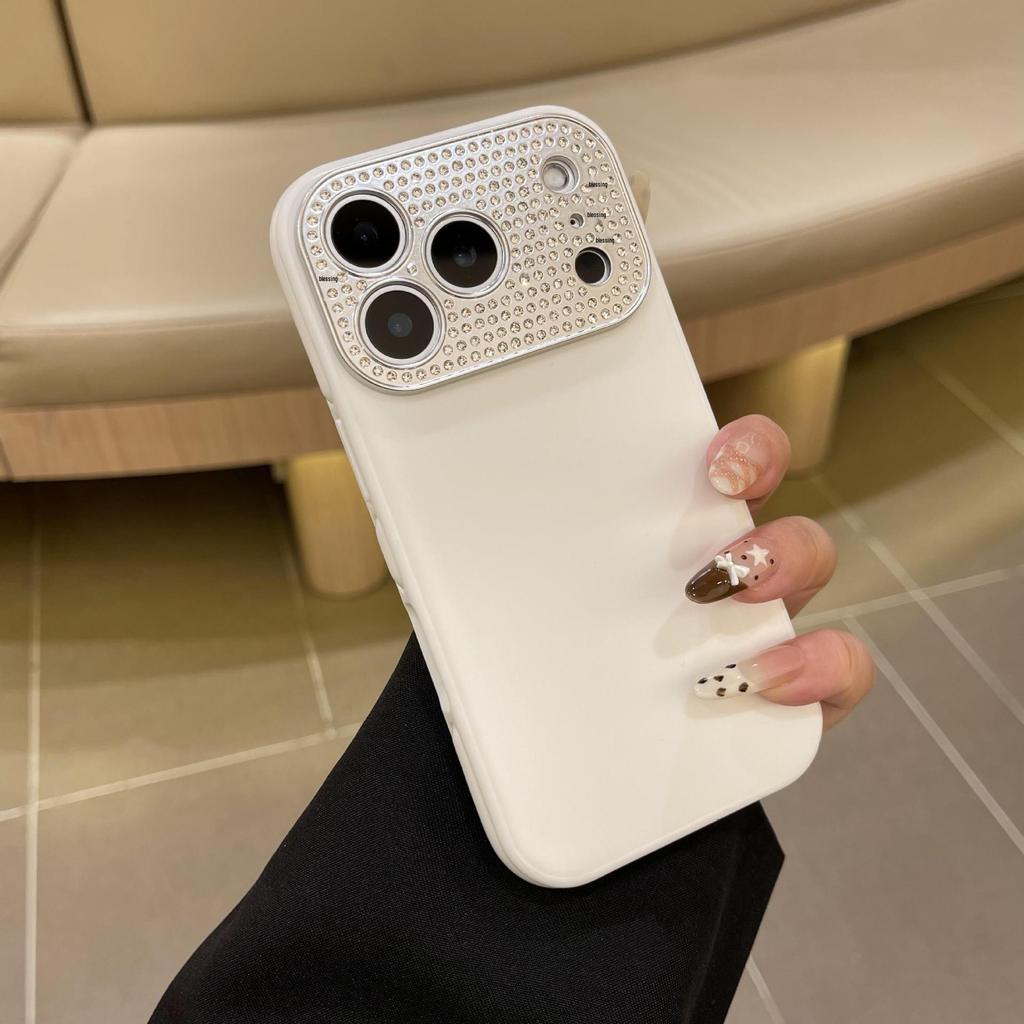 Luxuriöses Diamant-Objektivgehäuse für iPhone 17 Pro Max: Verwandelt das iPhone 16 sofort in ein 14/15.