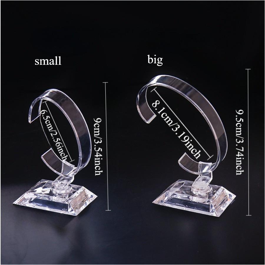 5Pcs Watch Display Racks,Transparent Brackets,Counter Display High-end Support Racks,Display Watches,Bracelets,Jewelry Racks.