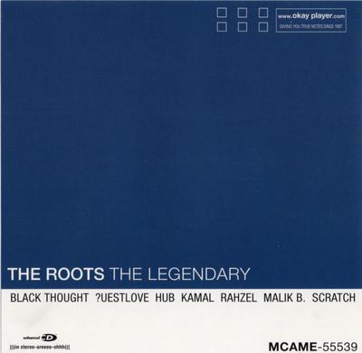 CD ROOTS - Der legendäre MCAME55539 MCA Records 1999 US Rap & Hip-Hop/R&B Gebraucht