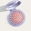 Portable Round Folding Hair & Massage Comb Set