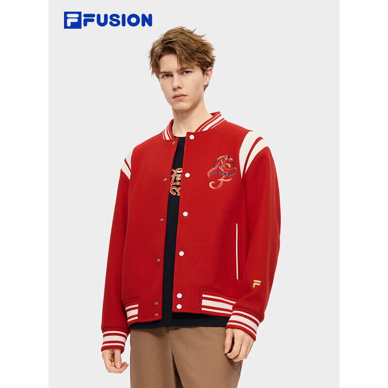 FILA Dimitri x FUSION Men s Get Ready to Fly Baseball Collar Jacket XL