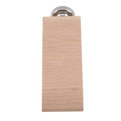 New Beech Block Sandpaper Grinding Block Sanding DIY Leathercraft Leather Craft Tool Paper Holder Edge Polishing Tool Gadget