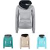 Stylish Women's Hooded Pullover Coat Tops Perfect For Autumn And Winter Seasons