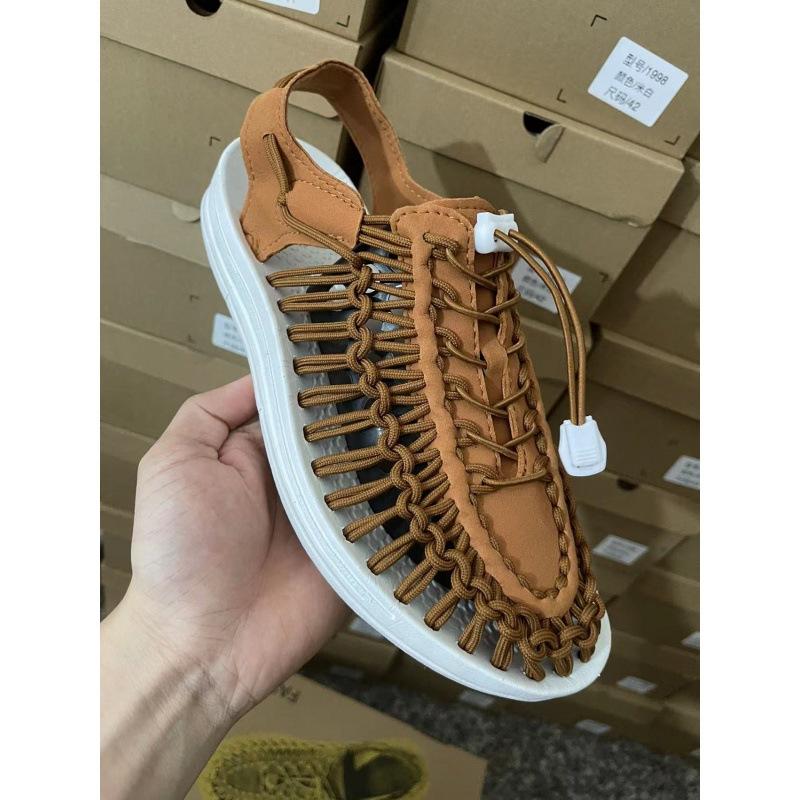 Summer Sandals Thai Woven Sandals Men's Sandals Casual Sandals Beach Shoes Thailand Vietnam Roman Sandals Women