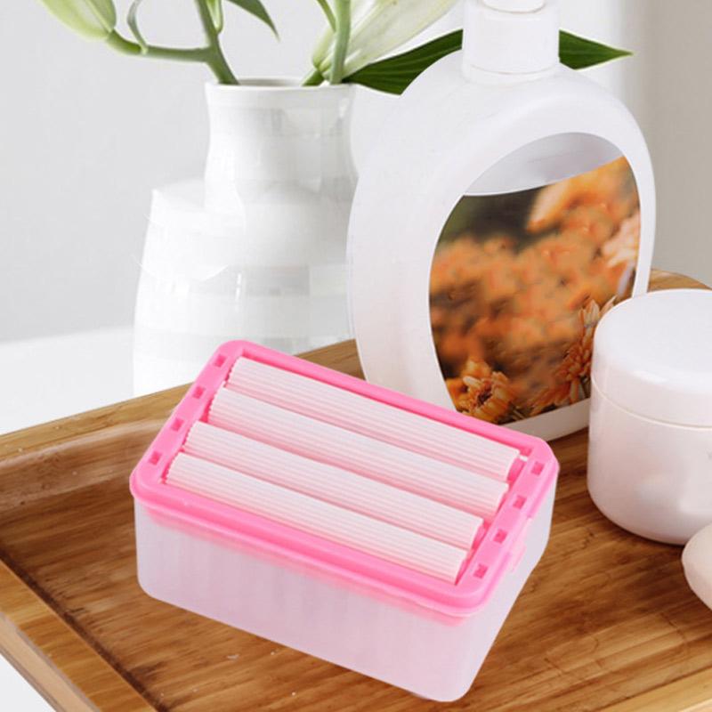Houseeker Multifunctional Foaming Soap Box Soap Bubble Storage Box Roller Type Foam Soap Dish For Laundry