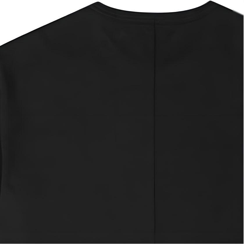 Converse T Shirts Women's Black Crew Neck Moderate Straight Fit 10021980-A02