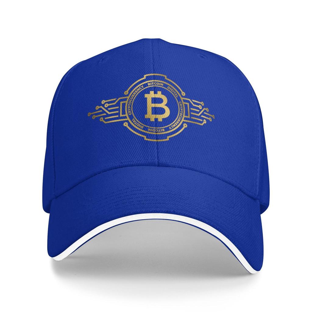 Bitcoin Trucker Cap Outdoor Mesh Baseball Caps Snapback Adjustable Racing Cap High Quality Golf Wear Hiking Hat