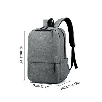 School Bag Laptop Backpack for Teen College Large Capacity Bookbag with USB Charging Port Fashion Student Daypack