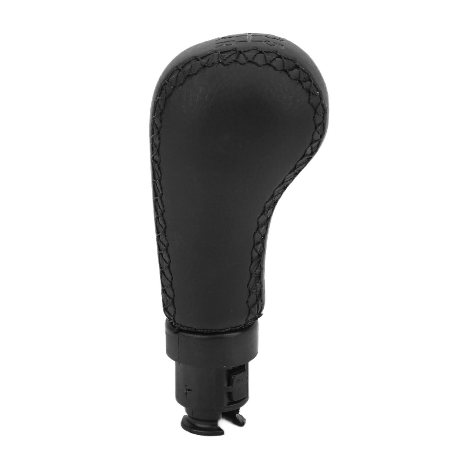 

Car Gear Shift Knob Head Black Gear Shift Lever Knob Head Auto Parts Replacement for S60 2004‑20095‑Speed