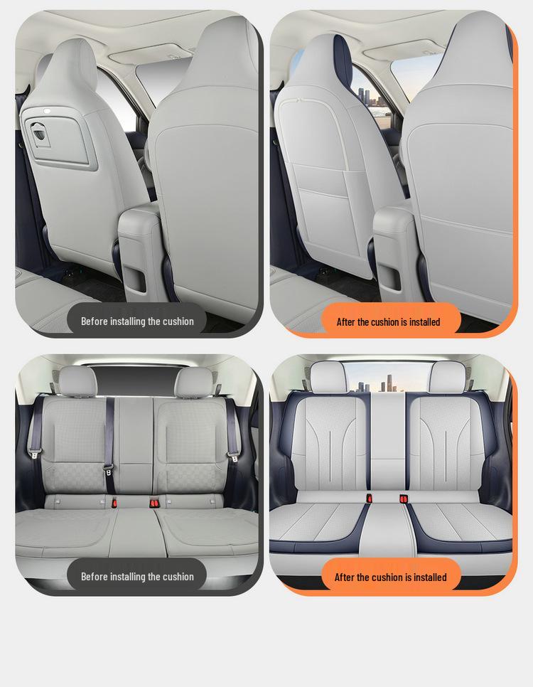 2026 Leapmotor A10 Car Seat Covers, Full Coverage Perforated Leather, Breathable, Special Fit for 500km Lidar Model.