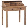 Day and Night - Day and Night Solid Teak Wood Desk 90x50x100 Cm