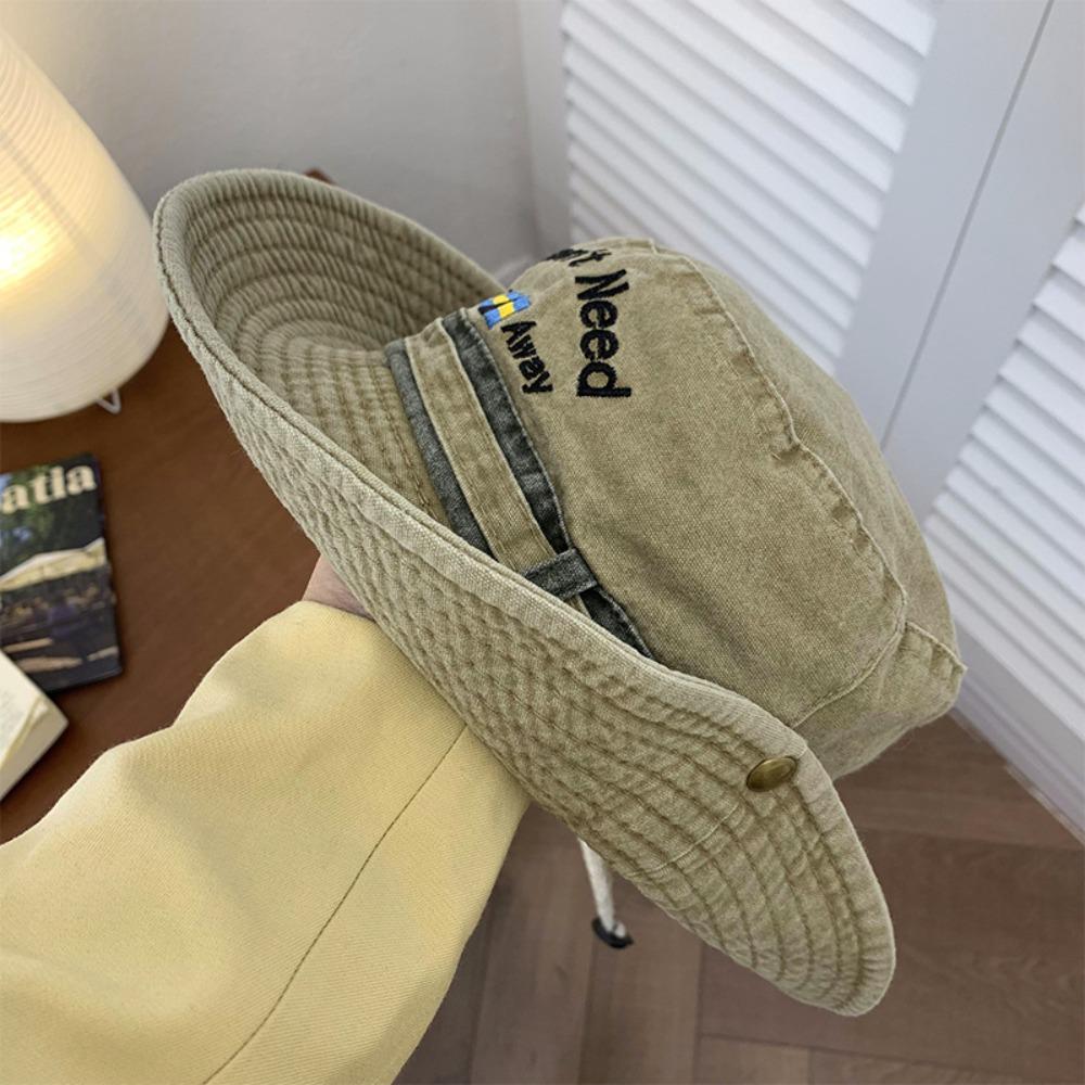 Sunscreen Western Cowboy Hats Windproof Sun Hats Unisex Fisherman Caps Camping