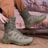 Duży rozmiar wysokie buty wojskowe męskie buty trekkingowe typ inżynieryjny żołnierz taktyczne buty bojowe pustynne buty robocze