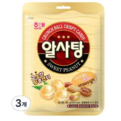 [Haetae] Confectionery Alsatang (Candy), 126g, 3 Pieces