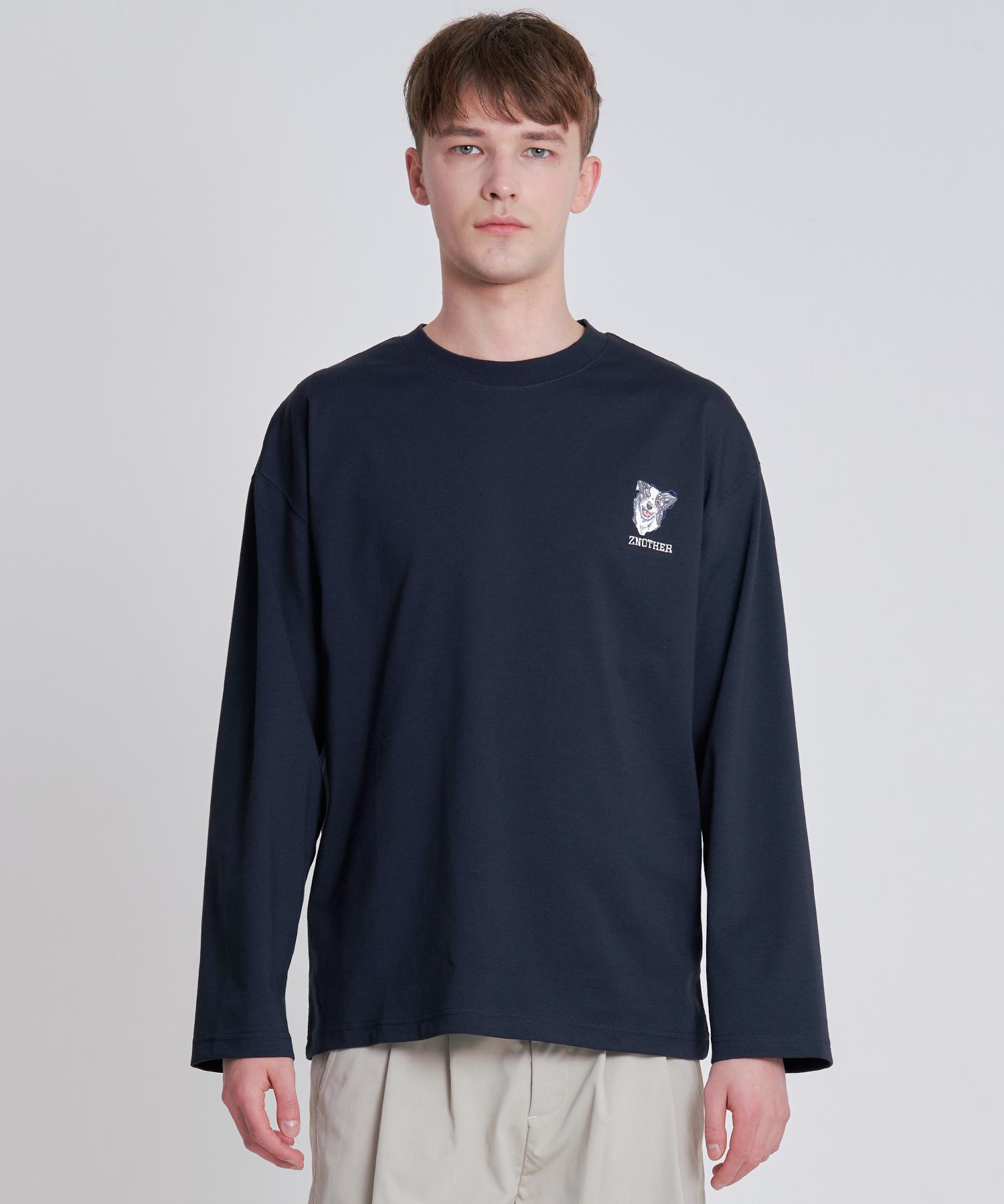 Gen Other Border Collie T-Shirt Navy Xs