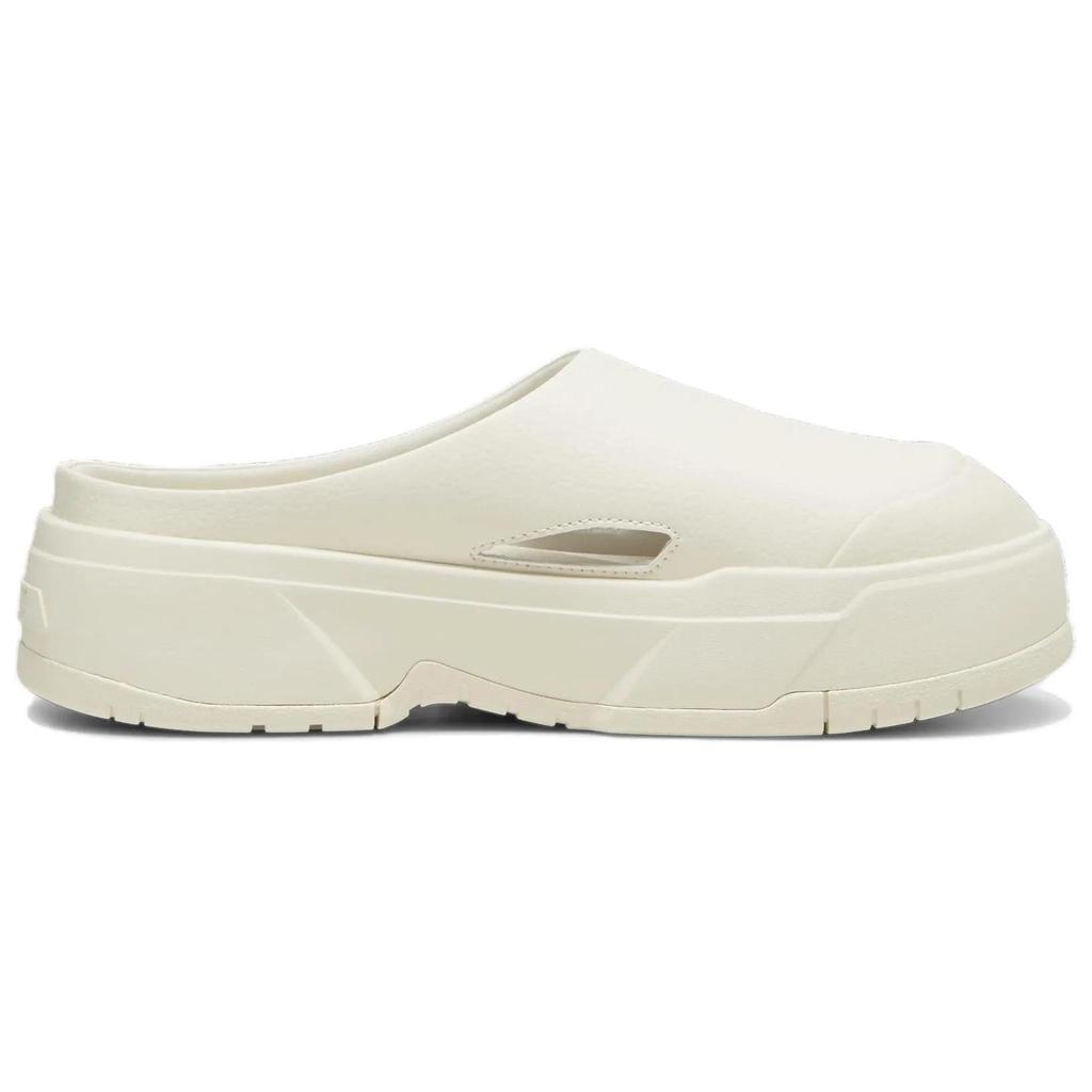 Puma Womens CA Mule 'Frosted Ivory' (women's sizes) Frosted Ivory / Alpine Snow Closed Toe Slippers 395249 04