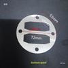 Steel Air Compressor Valve Plate Seal Gasket for Pump Head, Fits Cylinder Inner Diameter 51 - Model 0.17/8.