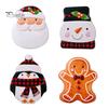 Christmas Candy Box Cartoon Santa Claus Snowman Penguin Chocolate Cookies Snacks Treat Gift Storage Iron Container Party Favors