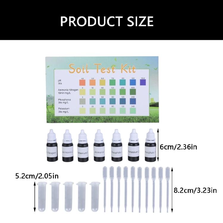 Realtime Soil Analysis Testing Solution Set Fit for Measuring Nitrogen Phosphorus Potassium Level in Various Environment
